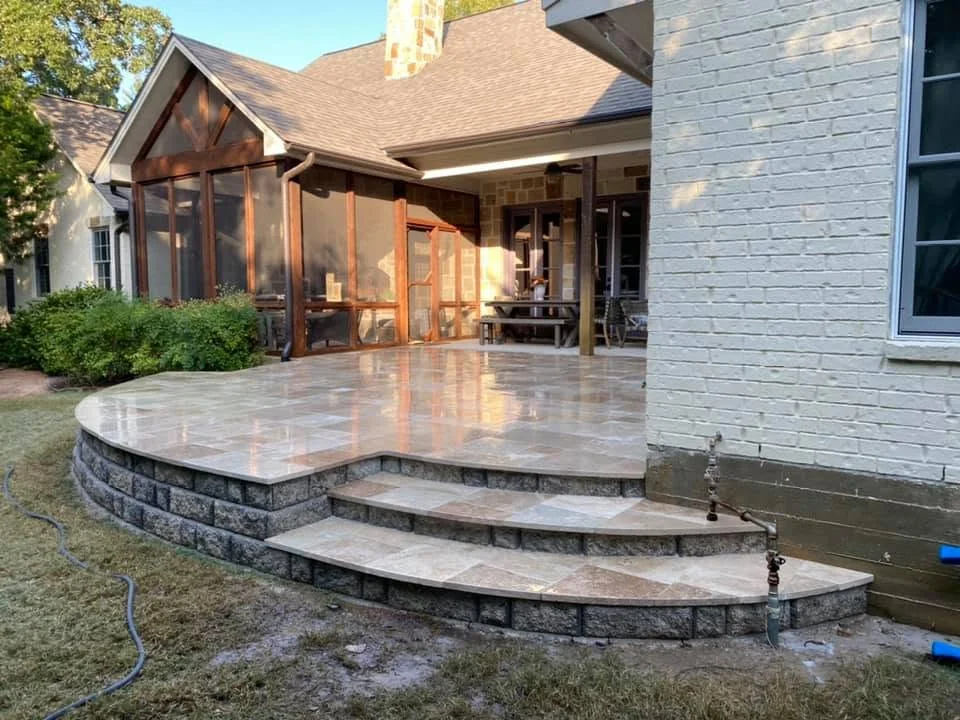 Patios, Walkways & Decks — GreenRiver Landscaping, Bryan, Texas